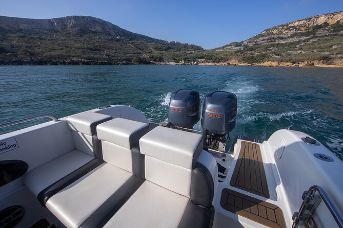 2 hour Private Boat Adventure Tour of Comino and Blue Lagoon - Stop 1: Santa Maria Bay and the Comino island walk option