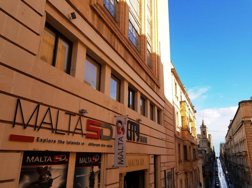 20-Minute Audio-Visual Show + Optional Valletta Audio Guide - Key Highlights Before You Go