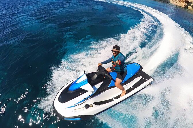 30 minute, Jet Ski Rental Malta - Self guided - No Licence Needed - Stop by stop: Paradise Bay to Rdum il-qammieh viewpoints