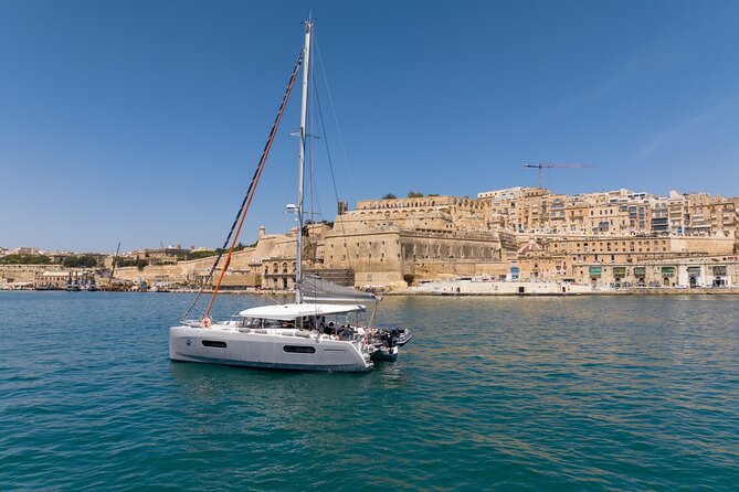 8-Hour Catamaran Charter from Valletta, Malta - Getting started in Valletta: your 10:00 am departure plan
