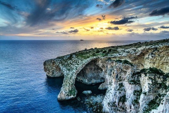 Blue Grotto and Sunday Market at Marsaxlokk Fishing Village Tour - Stop 1: Blue Grotto Il-Hnejja and the Real-Life “Blue Light” Window