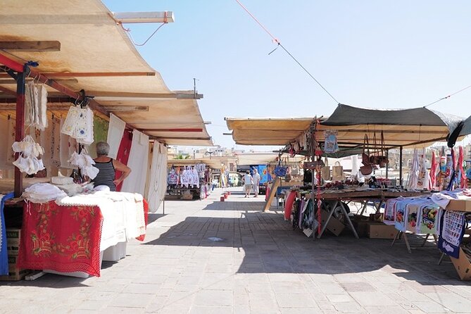 Blue Grotto and Sunday Market at Marsaxlokk Fishing Village Tour - Stop 2: Marsaxlokk Sunday Market at a Working Fishing Harbor