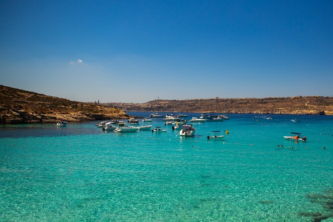 Blue Lagoon, Comino & Sea Caves - Blue Lagoon at Comino: your main swim window
