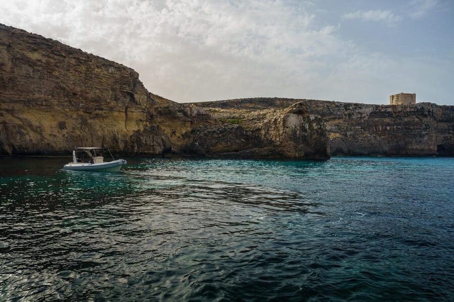 Blue Lagoon, Crystal Lagoon & Comino Caves Private Boat Tour - Elephant Rock, Santa Marija Bay, and Santa Maria Caves: Short Stops That Add Texture