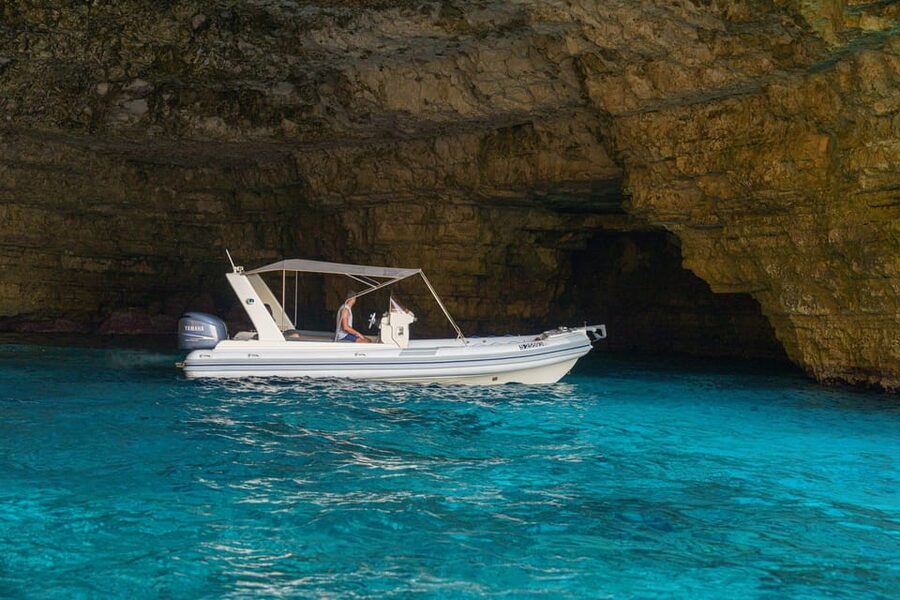 Blue Lagoon, Crystal Lagoon & Comino Caves Private Boat Tour - Cominotto and the View of Gozo: The “Second Island” Feeling