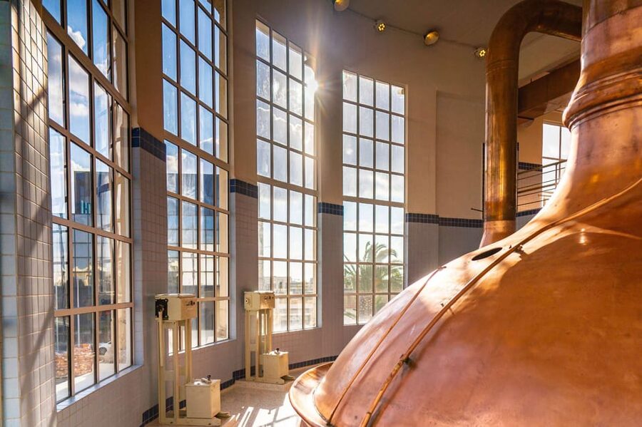 Brewery Experience with Beer Tasting and Optional Transport - Walking into the 1950 Farsons Brewery, now a Maltese beer stop