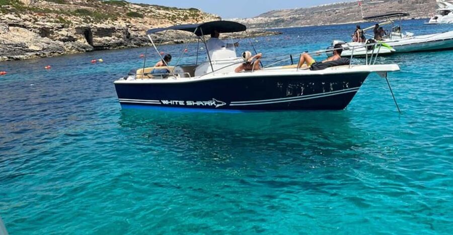 Cirkewwa/Mgarr: Blue and Crystal Lagoon Private Boat Charter - Safety and comfort essentials you should actually use