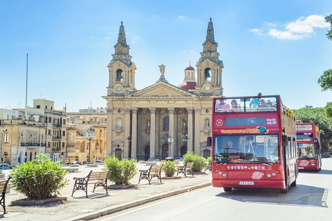 City Sightseeing Malta Hop-On Hop-Off Bus Tour + Bookable Extras - How The North Route Works, From Bugibba To Mdina Gate