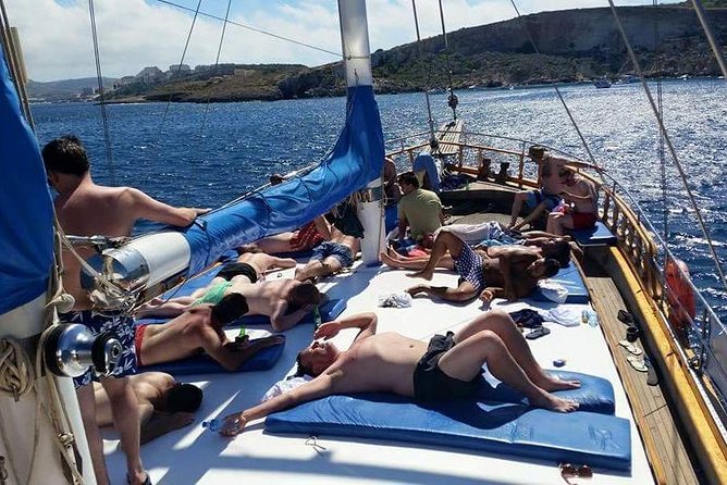 Comino, Blue Lagoon and Caves. Tour A - Santa Marija Bay: Your Main Snorkeling Beach Stop