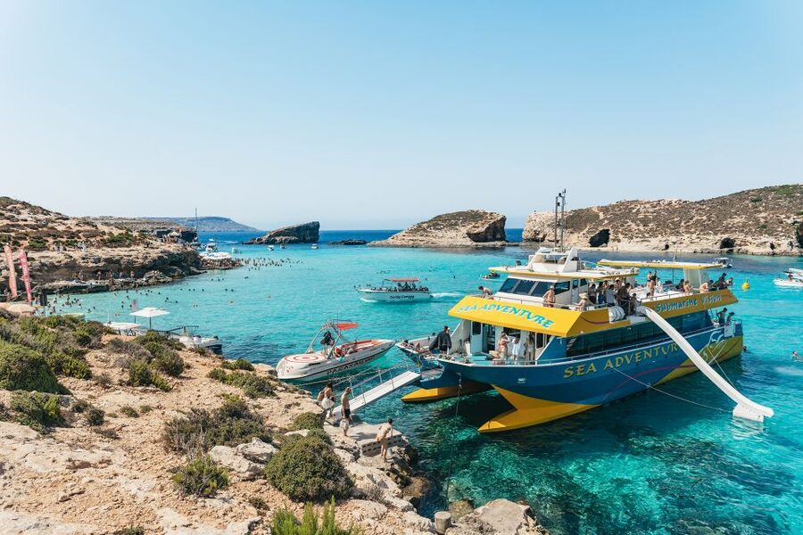 Comino: Blue Lagoon, Crystal Lagoon, and Seacaves Tour - Key points before you go