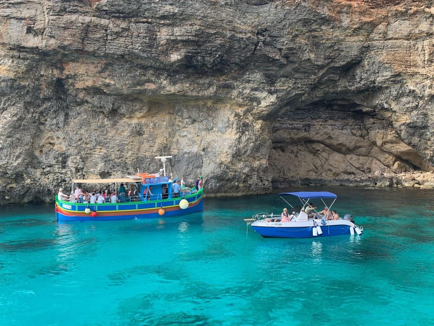 Comino: Private boat tour with Snorkeling activities & caves - Blue Lagoon First Stop: Swimming, Snorkeling, and That Cave-Through-Moment