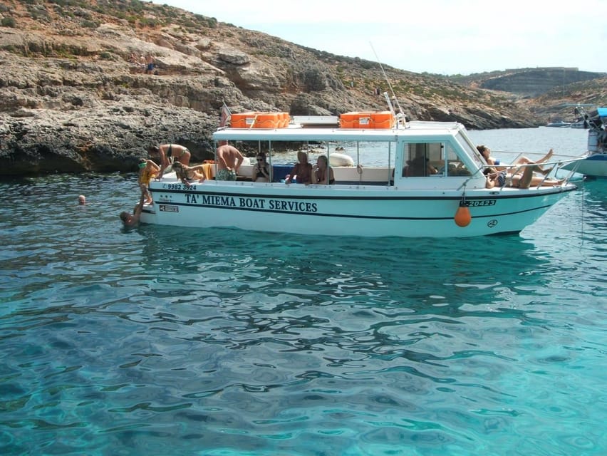 Comino: Private Boat Trips, Swimming stops and Caves Tours - Pick-up points in Gozo and Malta, and how to find your boat fast