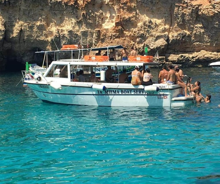Comino: Private Boat Trips, Swimming stops and Caves Tours - Going to Gozo: Mgarr Harbour for lunch, shopping, and a real walking break