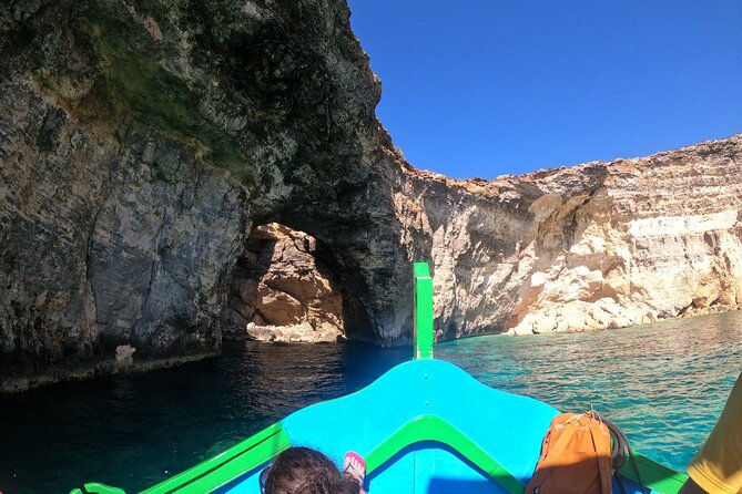 Comino Private Boat with Snorkeling and Cave Sightseeing - San Niklaw Bay: a quieter beach stop for families and slower swimmers