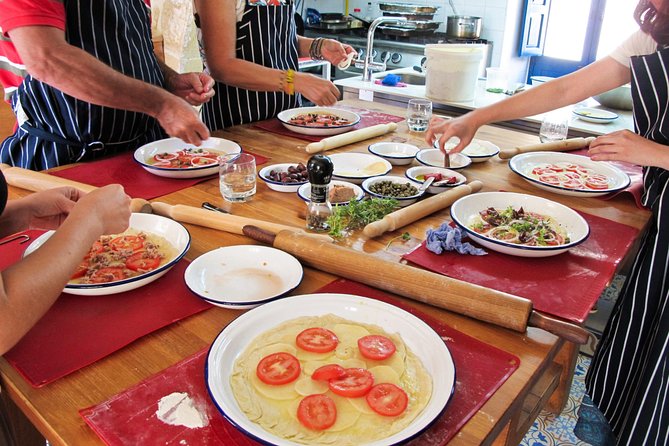 Cooking Class in Gozo with Market Visit - Inside the air-conditioned open kitchen, right above the restaurant