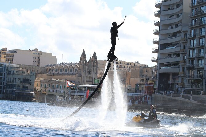 Flyboard Full Flight (30min) - Entering Flyboard mode in St Julian’s, Malta