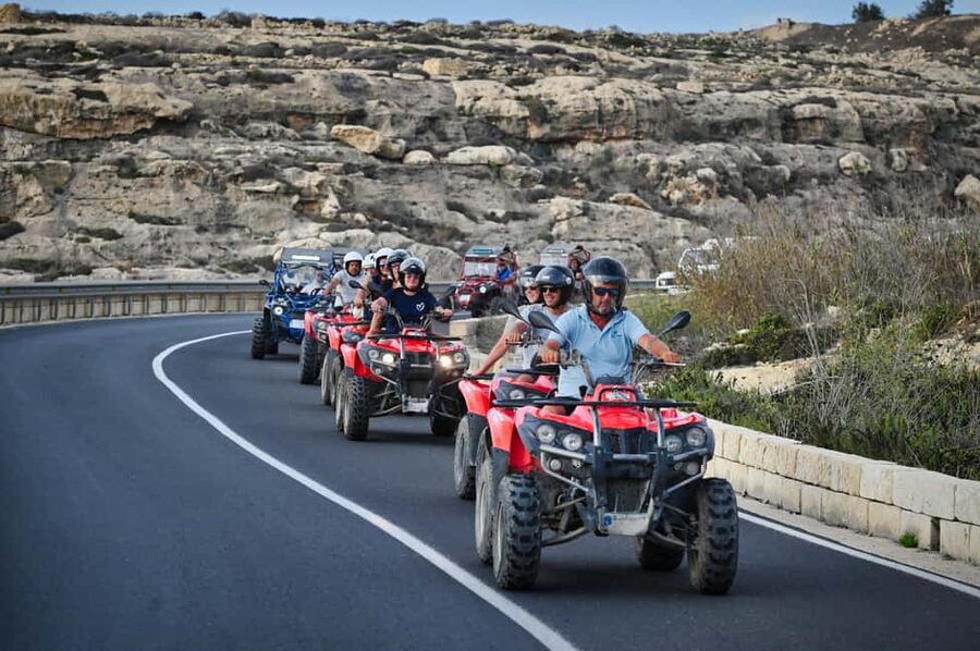 From Malta: Full-Day Gozo Quad Tour with Lunch and Boat Ride - Pickup in Malta: plan for meeting points, not perfect curbside service