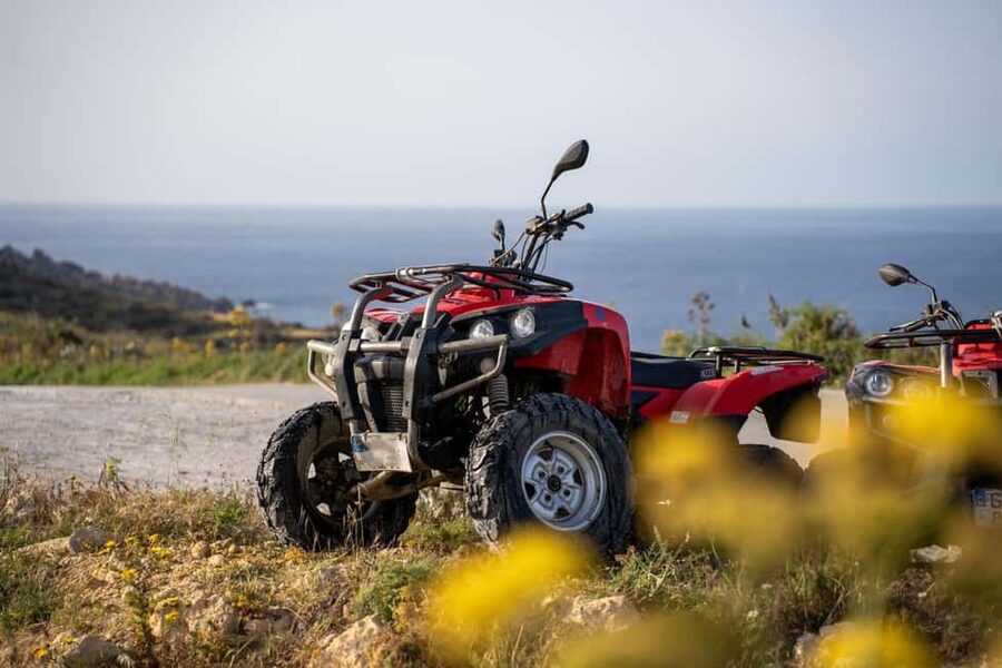From Malta: Full-Day Gozo Quad Tour with Lunch and Boat Ride - Crossing to Gozo and the first sea views