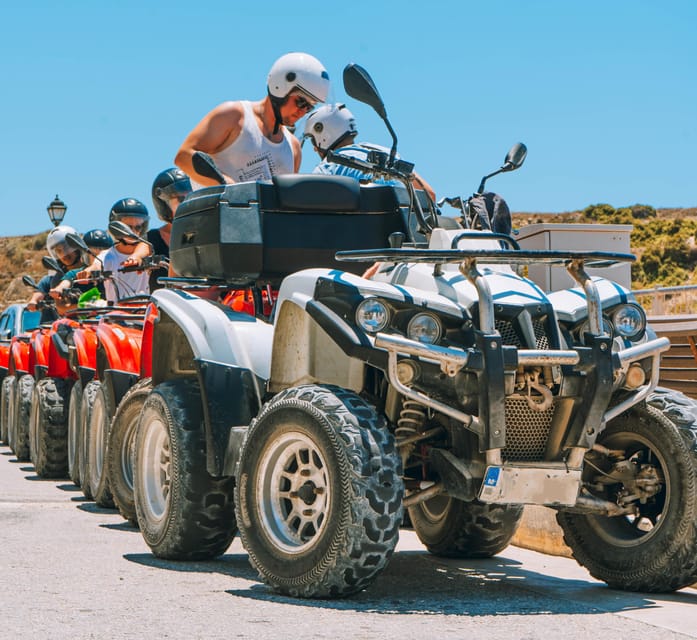 From Malta: Full-Day Gozo Quad Tour with Lunch and Boat Ride - Salt pans, Ghasri Valley, and Gozo’s smaller roads