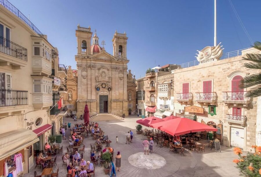 From Malta: Gozo Jeep Tour with Lunch and Transfers - First Half of the Route: Valleys, Villages, Calypso, and Ġgantija Time