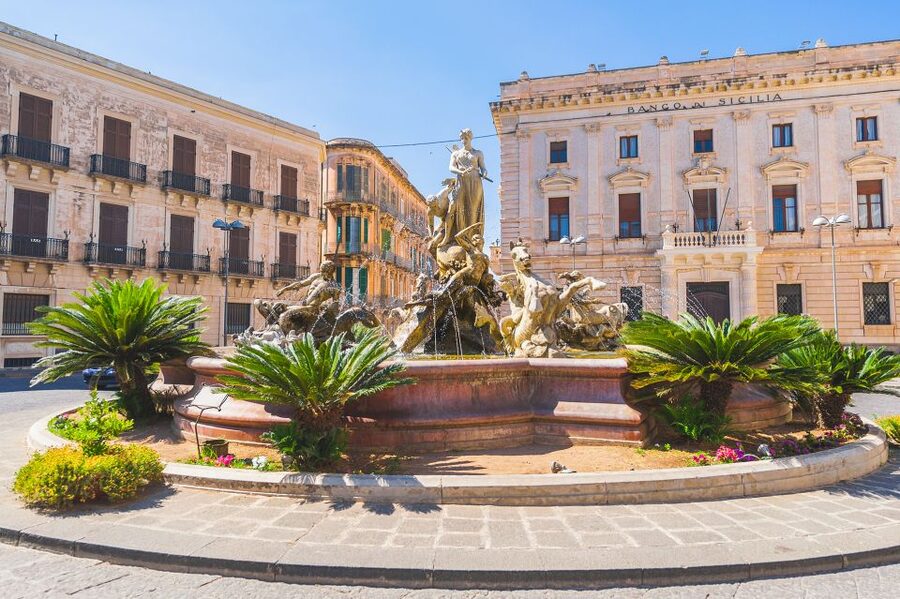 From Malta: Syracuse and Marzamemi Day Trip with Guide - Syracuse and Ortygia: Greek origins, a Duomo with layers, and market time