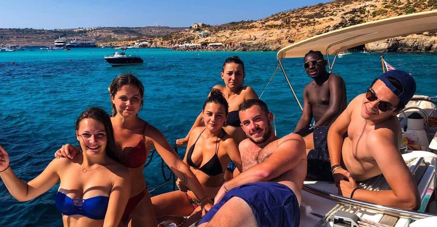 From Marsamxett: Maltese Islands Private Yacht Charter - A Private Sailing Day That Actually Feels Private