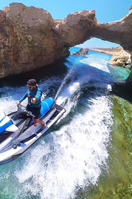 From Mellieħa: Comino, Blue Lagoon, and Gozo Jet Ski Tour - Mellieħa Start, Meeting by Cirkewwa Cafe, and Getting Set Up Fast