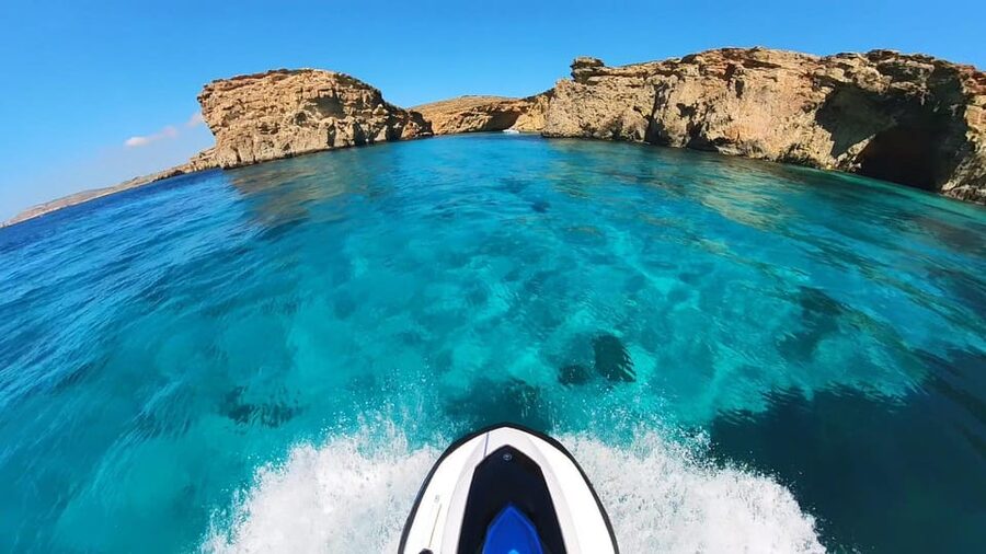 From Mellieħa: Comino, Blue Lagoon, and Gozo Jet Ski Tour - The Swim Stop in Summer, Plus Snorkel-Style Water Time