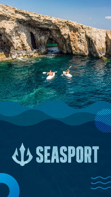 From Mellieħa: Coral Lagoon Kayak Rental - Your 2-hour self-guided plan on the water