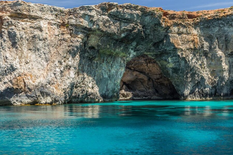 From Sliema or Bugibba: Two Islands Ferry to Comino and Gozo - On-board comfort, Wi-Fi, and sea views that actually help
