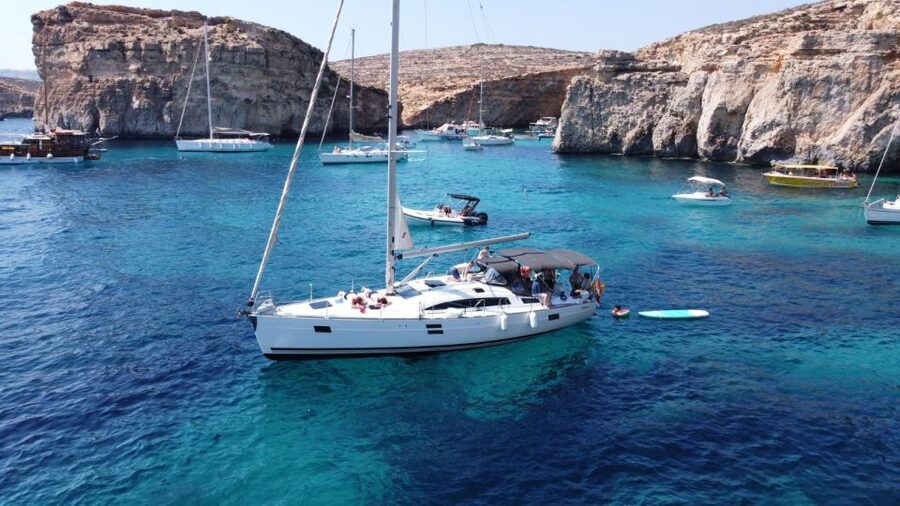 From Valletta: Full Day Private Charter on a Sailing Yacht - The real itinerary secret: north to Comino or south to Hoffriet and beyond