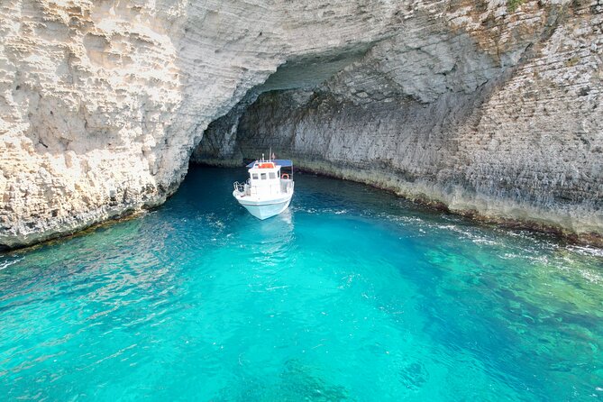 Full Day Private Boat Charters Malta: Blue Lagoon, Comino & Gozo - Crystal Lagoon and Comino Caves: Clear Water With Real Activities