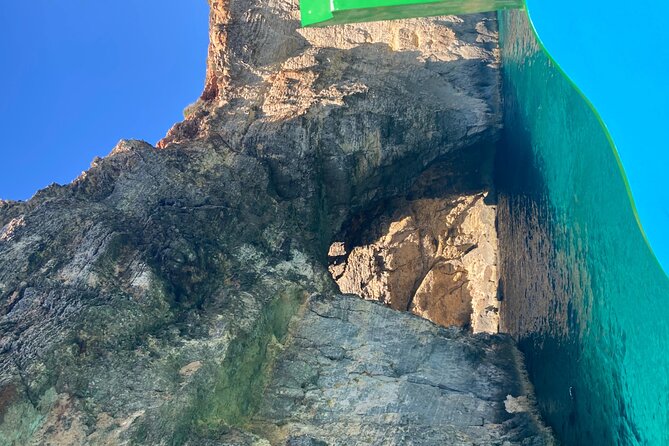 Full Day Private charter to Crystal & Blue Lagoon, Caves & Gozo - Santa Marija Bay: a relaxed bay, a small church nearby, and kiosks for real breaks