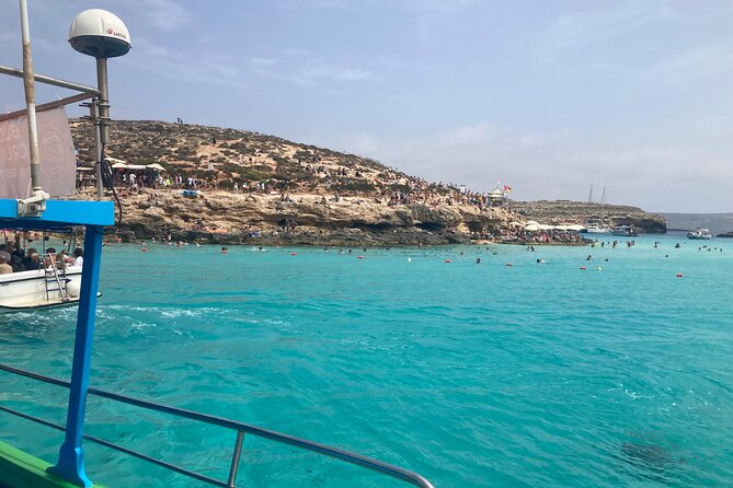 Full Day Private charter to Crystal & Blue Lagoon, Caves & Gozo - Blue Lagoon: crystal swim time, a natural cave, and the Saint Mary tower connection
