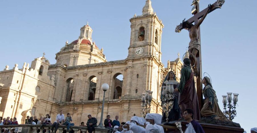 Good Friday Easter Procession with Commentary and Transport - Zebbug on Good Friday: when faith becomes street performance