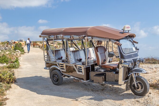 Gozo All Inclusive Chauffeured Tuk Tuk Day Tour - Blue Lagoon - A full Gozo day, with tuk-tuk pace and a Comino swim option