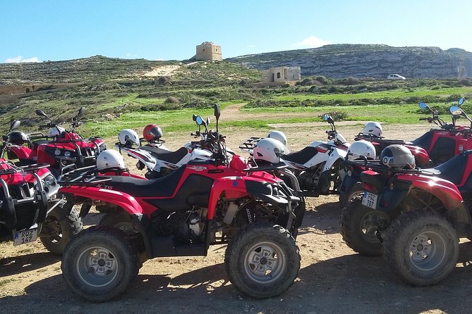 Gozo Full-Day Quad Tour with Private Boat to Gozo & return - Stop-by-Stop Guide: Dwejra Bay, Salt Pans, Ramla, Inland Sea, and More