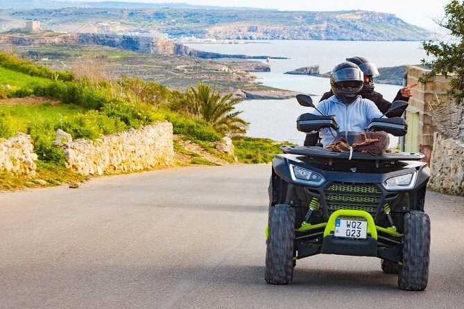 Gozo Quad Bike Day Tour - All-inclusive + Blue Lagoon - Quad bike rules, helmets, and why safety is the whole point