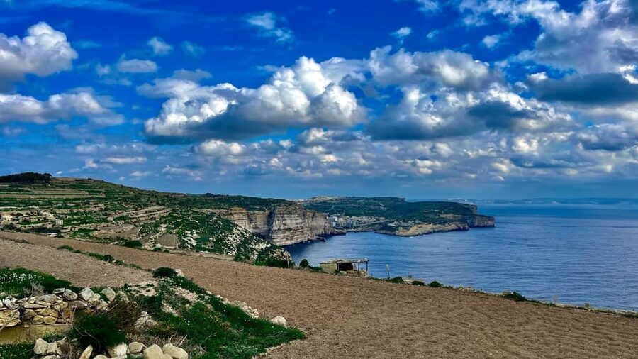 Gozo Unveiled: Guided Hiking in Gozo - The West - Fungus Rock: cave viewpoint, then the nearest perspective