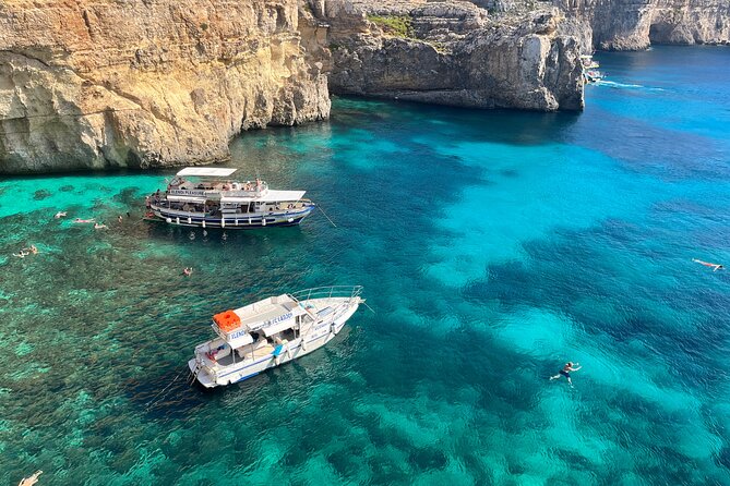 Half day Cruise - Comino, Gozo, Blue & Crystal Lagoon, and Caves - Crystal Lagoon: Clear Water, Quieter Feel, Better Snorkel Energy