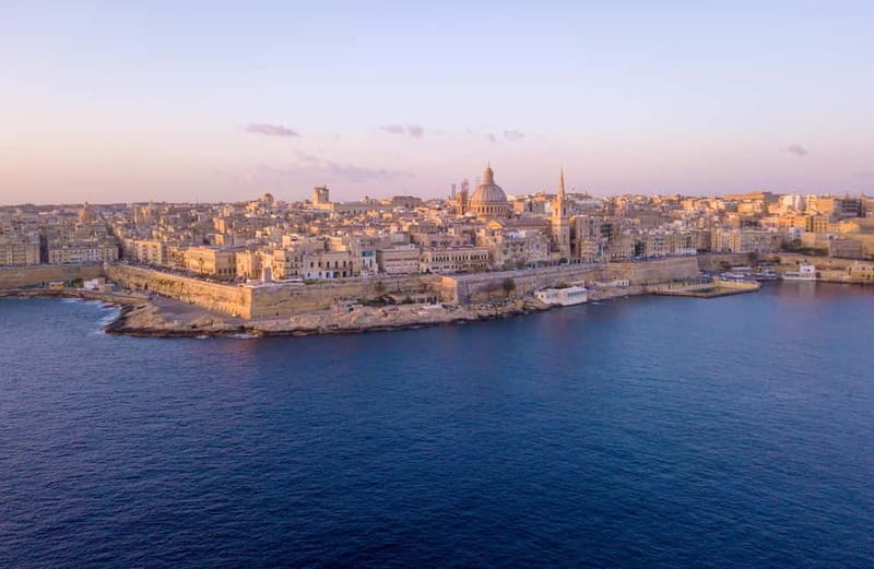 Malta: 2-Day Hop-On Hop-Off Bus & Harbour Cruise (CMO) - North Route (Blue Line) and Stops Like Mdina and the Three Cities