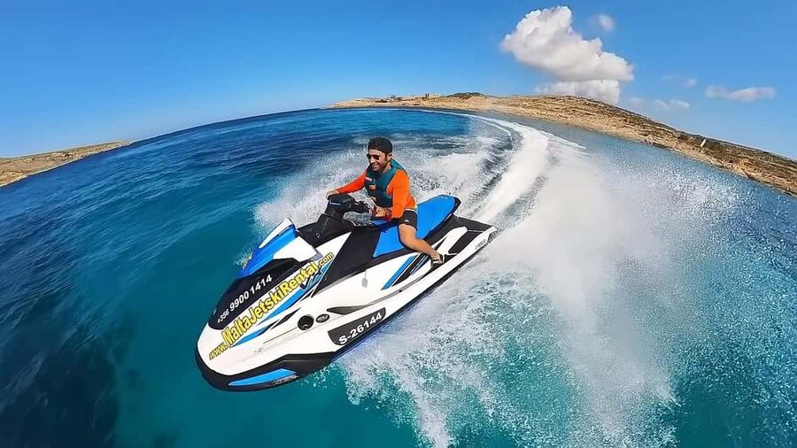 Malta 30 Minutes Jet Ski Rental / Hire - 2024 Yamaha VX - Why the Cirkewwa setup makes this 30-minute jet ski hire feel like a real outing