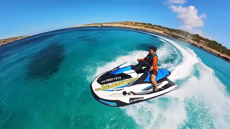 Malta 30 Minutes Jet Ski Rental / Hire - 2024 Yamaha VX - Meeting near Cirkewwa Port Cafe, and the safety briefing that actually helps