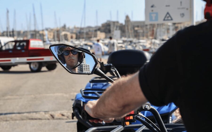 Malta: 4 hour Quad Bike Island Tour - Popeye Village and Rabat: a break from the controls, plus local flavor