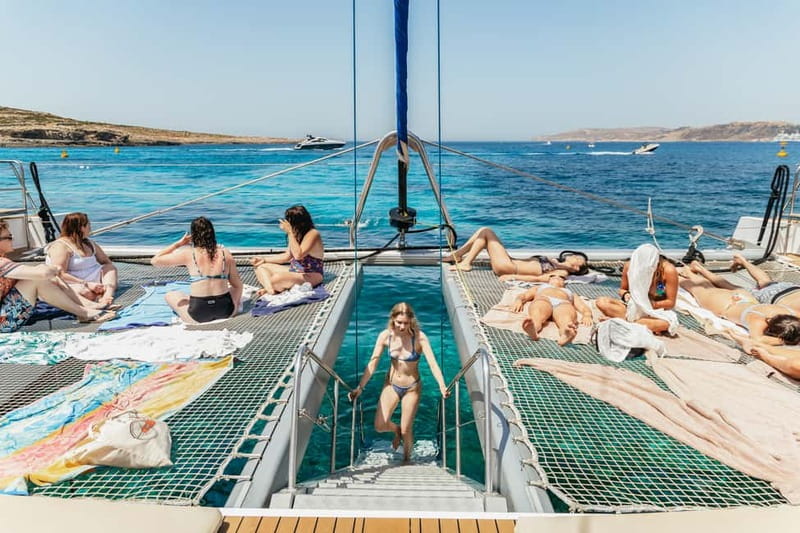Malta: Blue Lagoon, Beaches & Bays Trip by Catamaran - Stop 2 and Stop 3: how weather picks your best bays