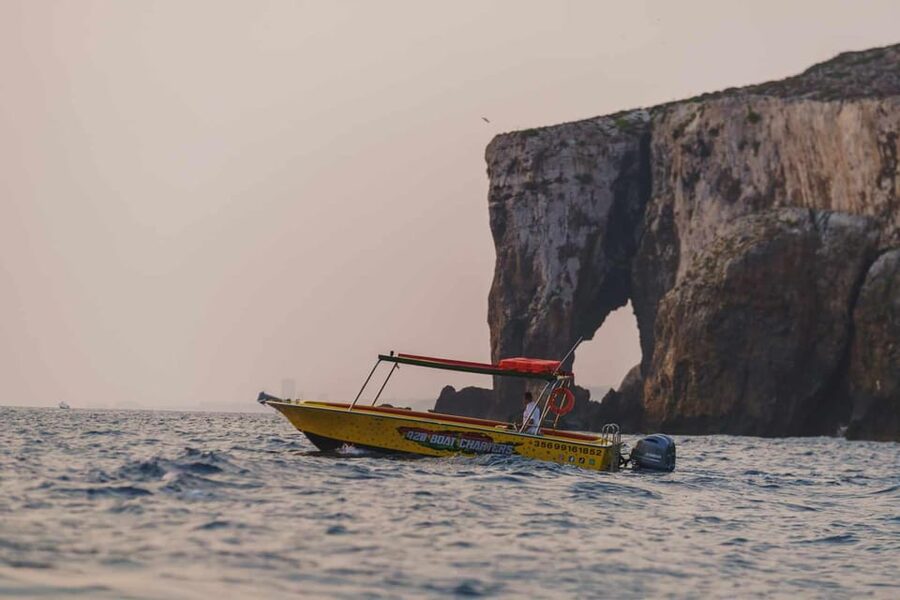 Malta: Blue Lagoon, Caves & around Comino Private Speedboat - What’s included on board, and what you must bring
