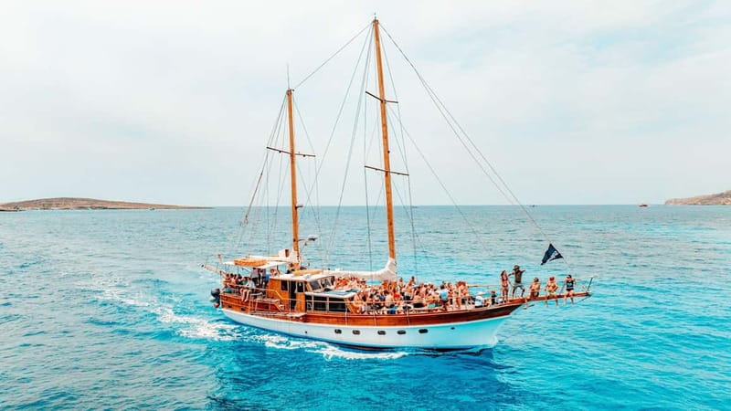 Malta: Blue Lagoon, Comino, Gozo & Crystal Lagoon Sea Caves - The Boat Experience: Fast, Shared, and Built for Sun Time