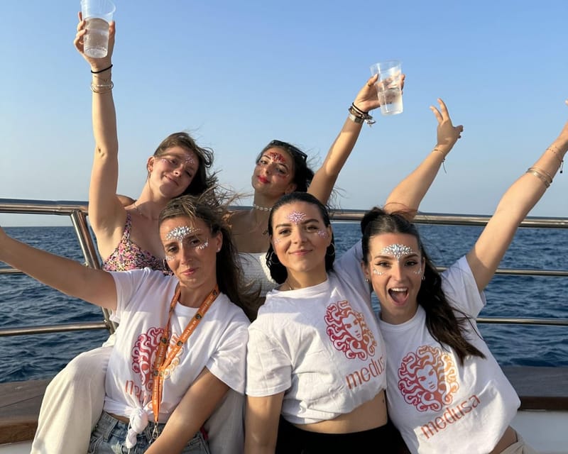 Malta: Boat Party to Blue Lagoon and Comino with Open Bar - Mellieħa to Comino: how the two-floor party boat actually feels