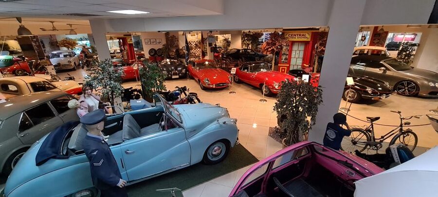 Malta Classic Car Collection Museum Entry Ticket - The cars to slow down for: Jaguar, Fiat, and the range that keeps it fun