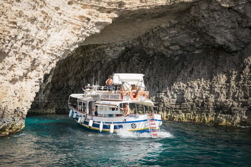 Malta: Comino, Gozo, Blue & Crystal Lagoon, and Caves Cruise - What is included for your $28 per person, and why that matters
